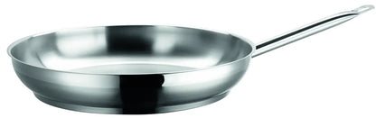 Pro Inox Frying Pan Stainless Steel 18/10 0.7mm | Silver | Stainless Steel 18/10