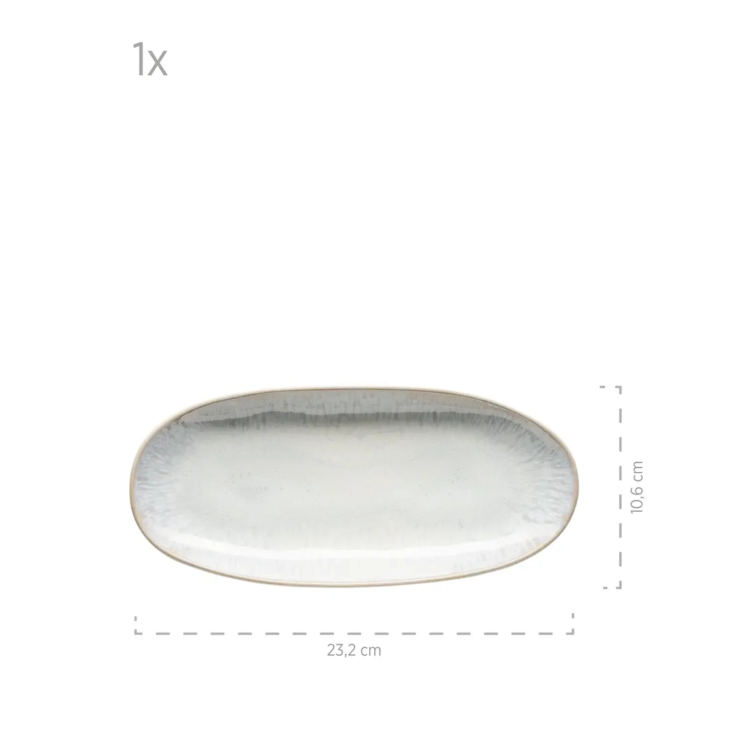 Nordic Frost Dinnerware Set | 3-Piece | White | Stoneware
