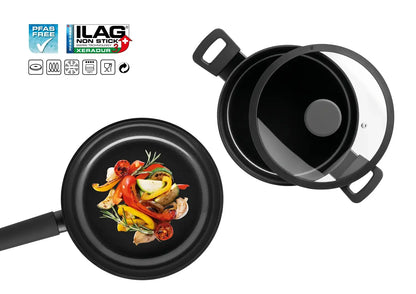 Stella Cookware Set | 4-piece | Bronze | Forged aluminum