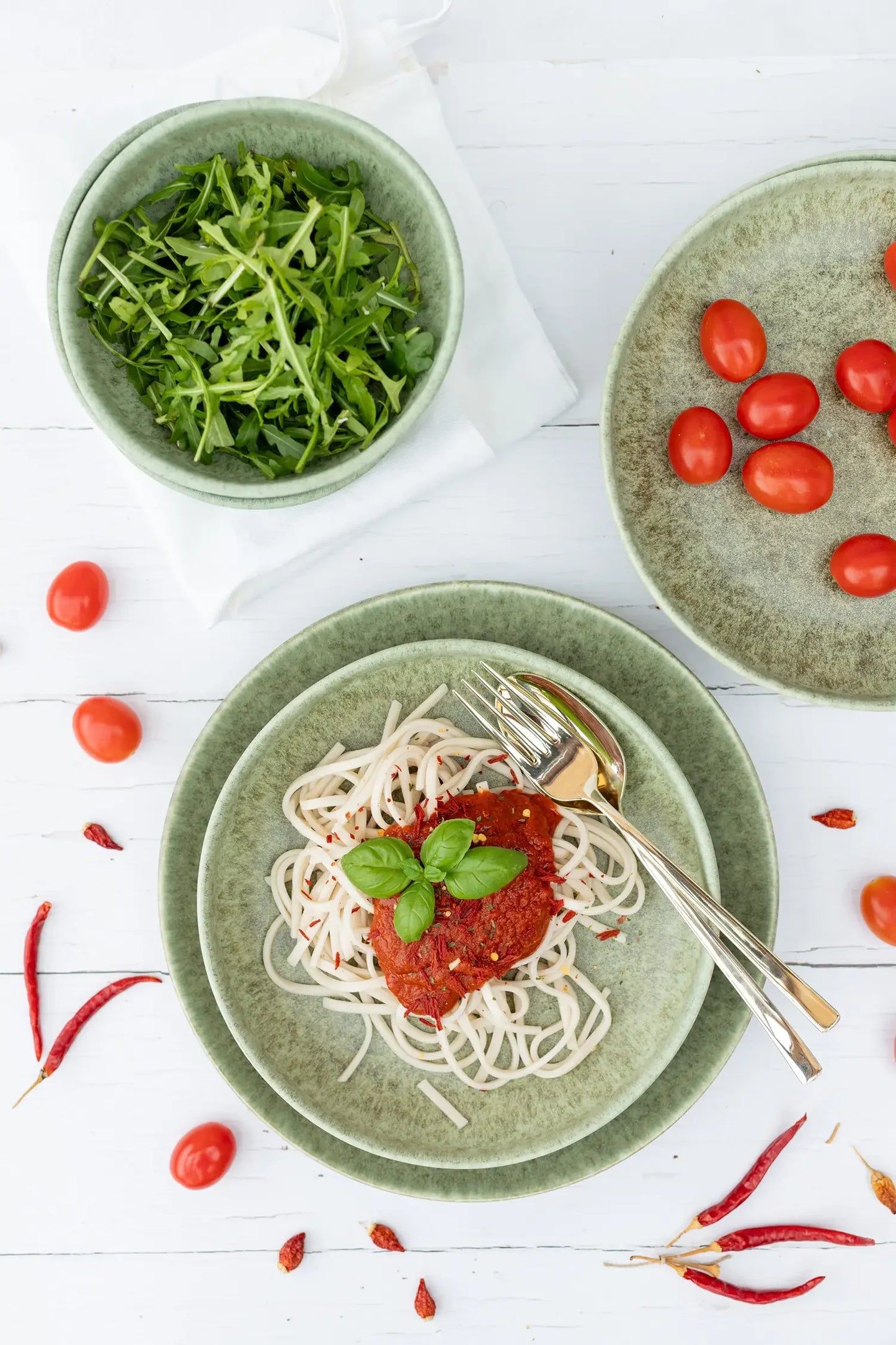 Aurelia Cutlery Set, Shiny white gold 18/10 | 30-piece | White Gold | 18/10 Stainless Steel | Made in Portugal