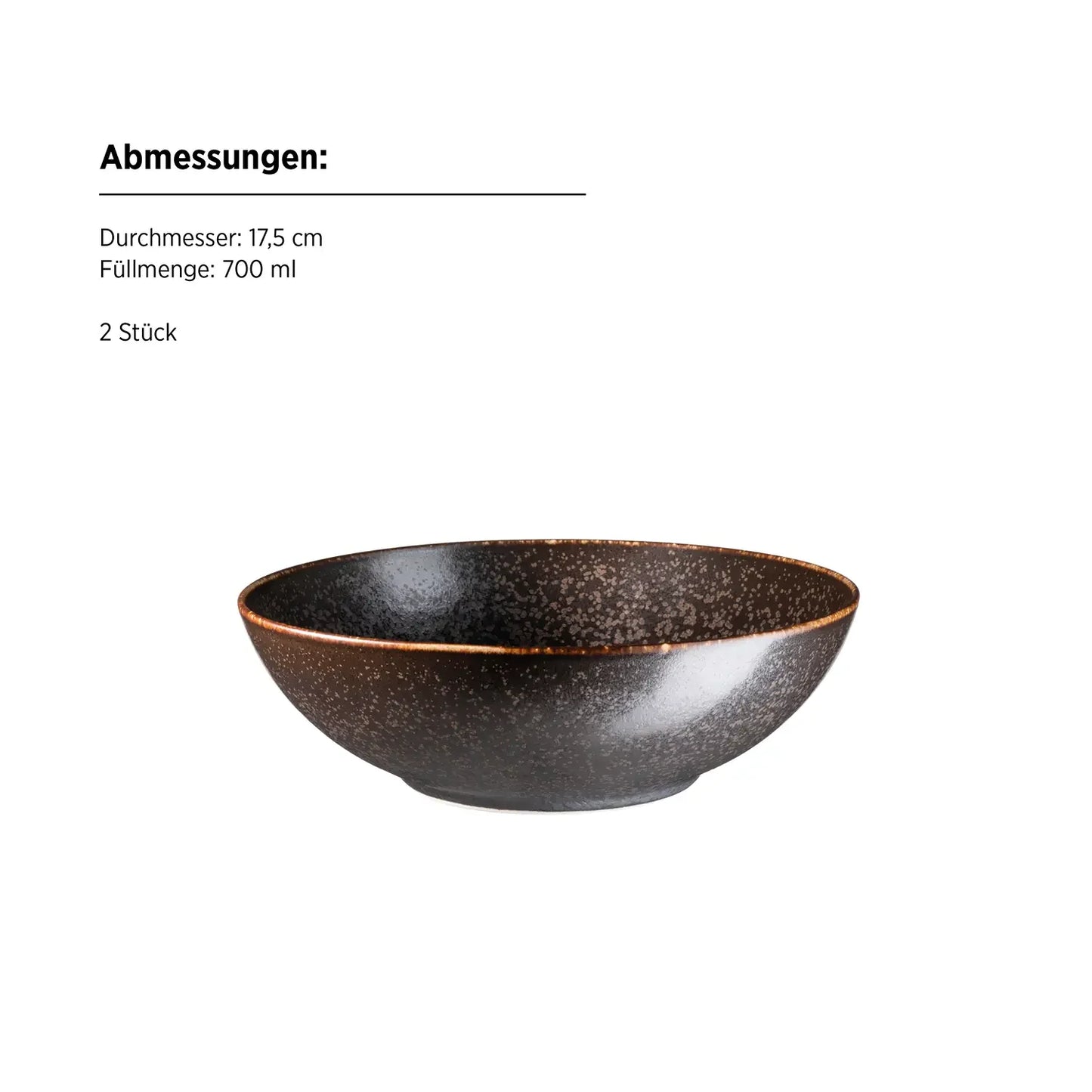 Forte Combination Dinnerware Set | 8-piece | Black | Porcelain | Made in Portugal