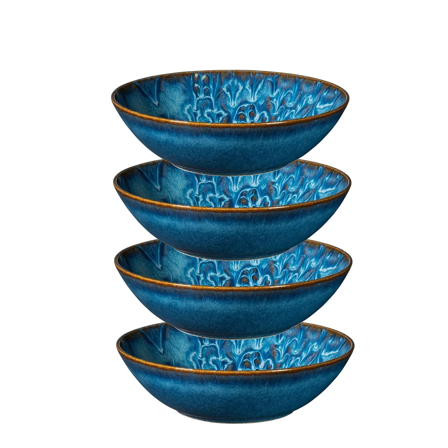 Azulejo Blu Schüssel. | 4-tlg. | Blau | Steinzeug | Made in Portugal