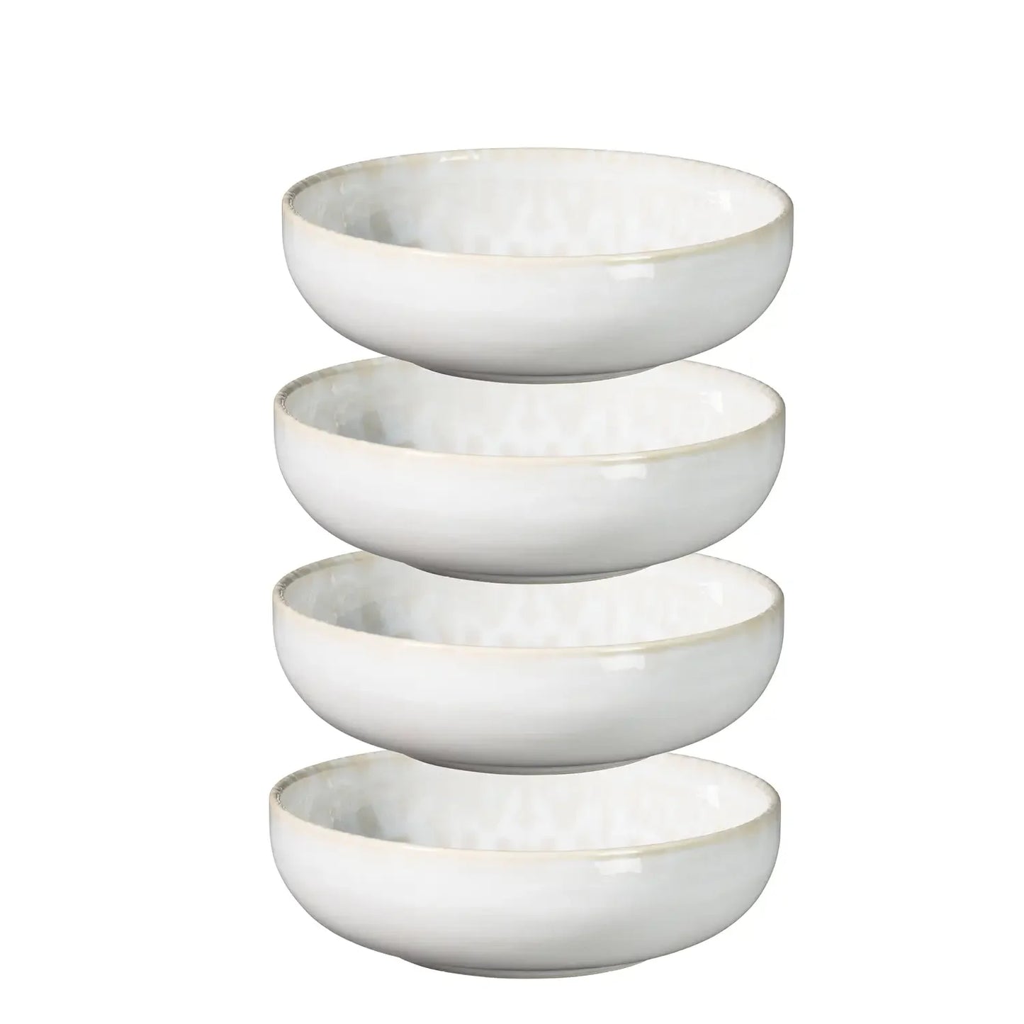 Azulejo Blanc Bowl UNO. | 4-piece | White | Stoneware | Made in Portugal