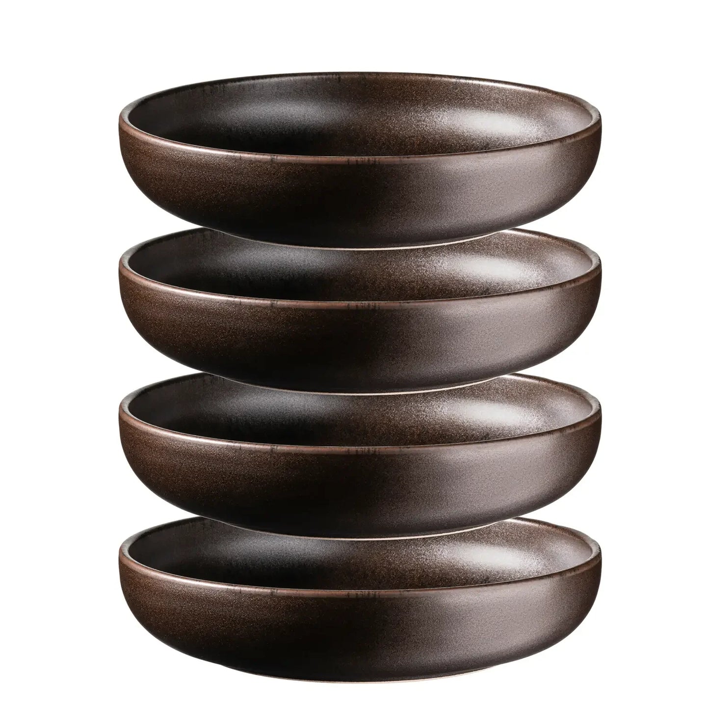 Bronzo Bowl UNO. | 4-piece | Black | Stoneware | Made in Portugal