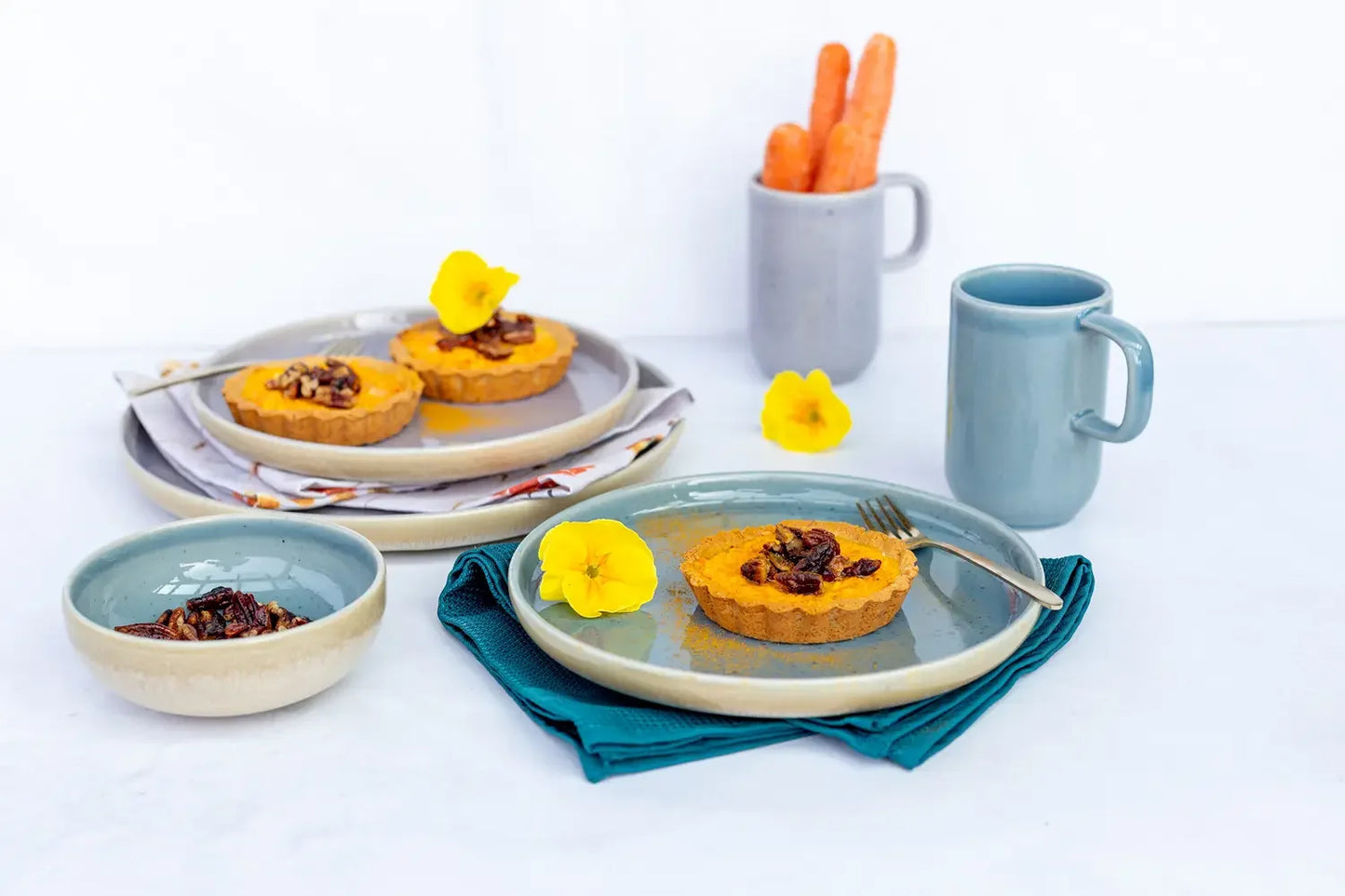 Pastello Bowl Set | 5-piece | Lilac | Stoneware | Made in Portugal