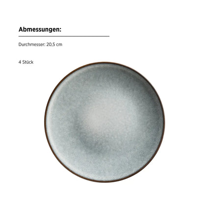 Fume Breakfast Set | 12-piece | Green | Stoneware | Made in Portugal